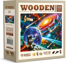 Drevené puzzle WOODEN CITY Objavovanie vesmíru 1010 dielikov