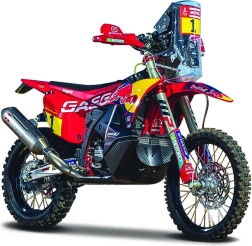 motocykel bburago 1:18 red bull ktm rally gasgas rx450f – dakar 2023