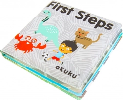 Pískacia kúpace knižka pre bábätká AKUKU First Steps