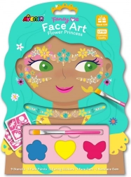 Klenoty a farby na tvár – kvety