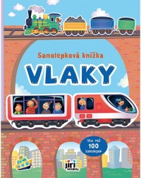 Samolepková knižka Vlaky