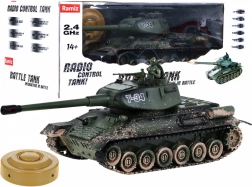 Zábavný RC tank T-34 Kamufláž pre deti 3+