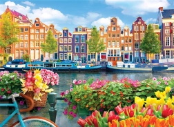 Puzzle Amsterdam 1000 dielikov Eurographics