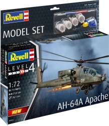 Modelárska sada vrtuľníka AH-64A Apache 1:144 REVELL