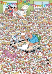 JUMBO puzzle Jan van Haasteren Expert: Hurá, Jan oslavuje 90 rokov! 500 dielikov