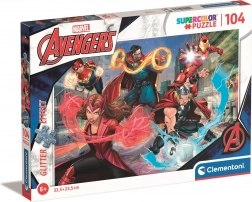 Trblietavé puzzle Marvel Avengers 104 dielikov