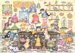 Ravensburger puzzle Mačací obchodík 1000 dielikov