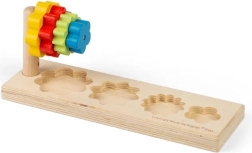 Drevená vkladačka kvety BIGJIGS TOYS