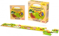 O kohútikovi a sliepočke – puzzle s rozprávkou