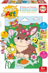 EDUCA maľovanie podľa čísel – králik a škrečok