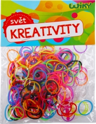 Kúzelné zapletacie gumičky v rôznych farbách, 200 ks