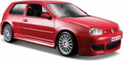 Model auta Volkswagen Golf R32 Maisto špeciálna edícia 1:24 červený