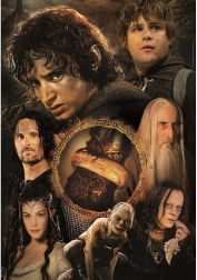 Puzzle Pán prsteňov 1000 dielikov