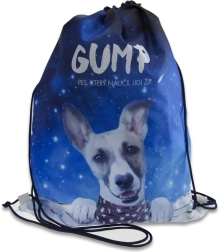 vrecko na prezuvky GUMP modré