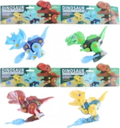 Skrutkovací dinosaurus stavebnica pre deti