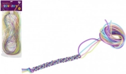 Farebné zapletacie šnúrky 100 cm – sada 35 ks