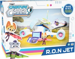 Lietadlo THE CREATURE CASES s figúrkami Sam a Kit