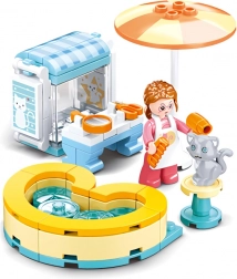 Sluban Girls Dream mačací salón stavebnica