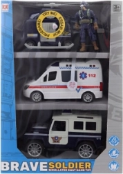 Sada Policajných Hračiek s Batériovým Pohonom