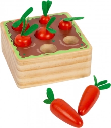 Malá Nôžka hra Nájdite mrkvu