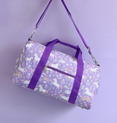 Detská cestovná taška - JEDNOROŽCI a DUHA