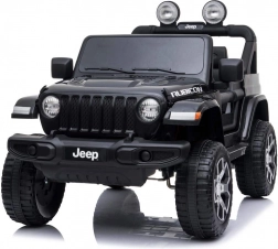 Detské elektrické autíčko BABY MIX JEEP Wrangler Rubicon čierne