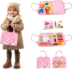 2Kids Toys senzorická busy kniha Jednorožec