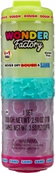 Modelovacia hmota a piesok WONDER FACTORY Never Dry – limetková a ružová