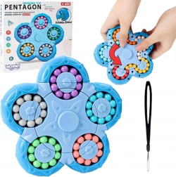 Woopie antistresová logická hra Magic Beans Puzzle Pentagon