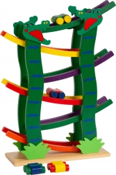 Drevená závodná dráha krokodíl small foot