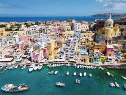 RAVENSBURGER puzzle ostrov Procida, Taliansko – 1500 dielikov