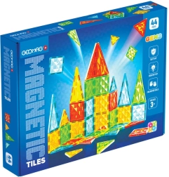 Geomag magnetické stavebnice Tiles – sada 44 dielov