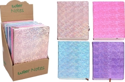 Linajkovaný notes 21 × 14,5 cm, 100 strán – mix farieb