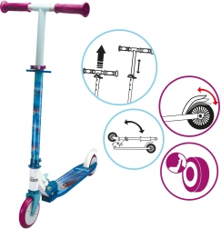 Skladacia detská kolobežka DISNEY FROZEN s nastaviteľnými riadidlami – poškodený obal