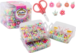 Sada korálikov na prívesky na šperky v kufríku z DIY vlákien 1620 ks