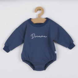Dojčenské teplákové body baggy Koala Dreamer modré