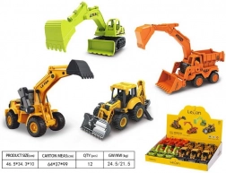 Stavebné stroje na zotrvačník 20 cm