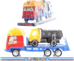 Plastové nákladné auto so sklápacou korbou na zotrvačník