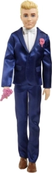 Barbie ken ženích – spoločenská bábika s doplnkami