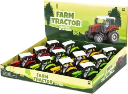 Kovový traktor s naťahovacím pohonom