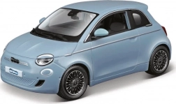 Kovový model Fiat 500e 2023 Modrý