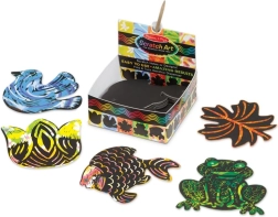 Zdrapka Nature – sada kartičiek na rytie ScratchArt