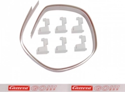 Mantinel a držiaky pre autodráhy Carrera GO, GO Plus a Digital 143