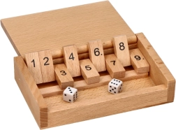 Goki cestovná hra Shut the Box – šanca