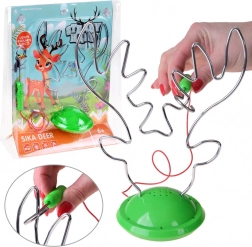 Elektrický labyrint kolízie Hra zručnosti