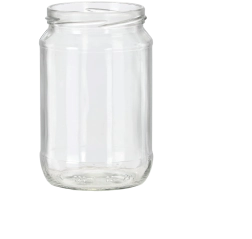 Sklenené zaváracie poháre FRANCO 720 ml, sada 8 ks