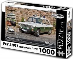 Puzzle RETRO-AUTÁ VAZ 21011 Volkspolizei (1975) – 1000 dielikov