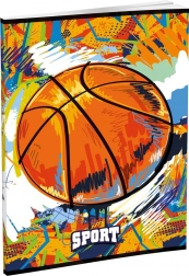 Záznamová kniha A4, linajkovaná, 96 listov – mix 16 motívov