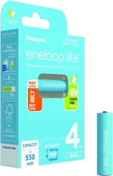 Nabíjacie batérie ENELOOP Lite AAA 550 mAh, sada 4 ks