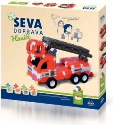 Seva Doprava – hasiči, stavebnica 545 dielikov